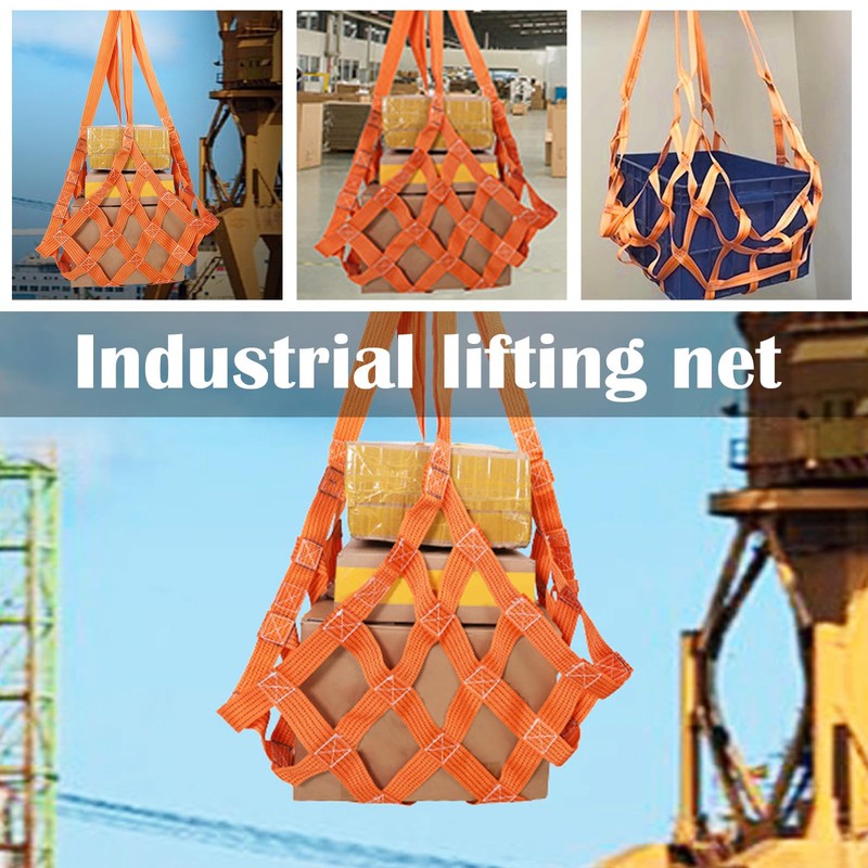 Ysislybin Lifting Net, 1 x 1m Cargo Hanging Net 300kg