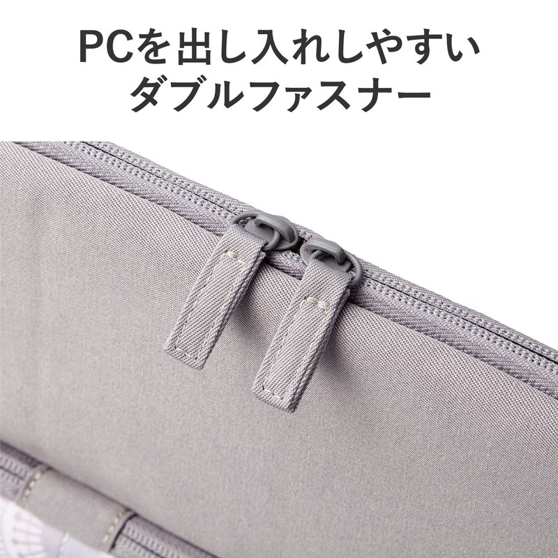 Elecom BM-IBPTP13T3 PC Case 13.3-inch Case Scandinavian Design Line Gray