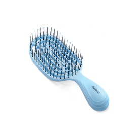 NuWayBrush JuniorC For Children's Thin Hair, Volume Up, Cuticle Care, Scalp Massage, SGS Certified, Hair Scalp Care, Newway Brush, Junior C, Hair Care, Blue