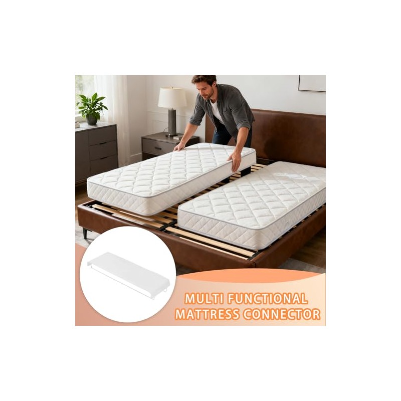 Puente De Cama Doble Con Tamaño King - Conector De
