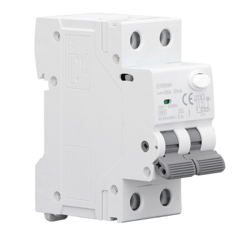 Residual Current Operated Circuit Breaker 1P+N 40A 30mA MCB Protection