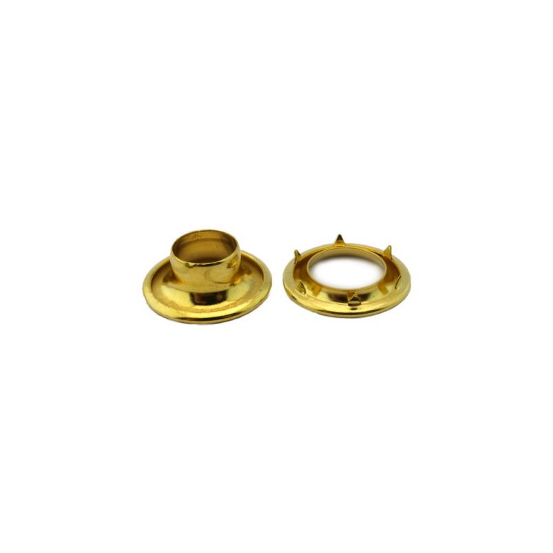 C.S. Osborne Brass Grommets & Spur Washers #G2-3 (Size 3)