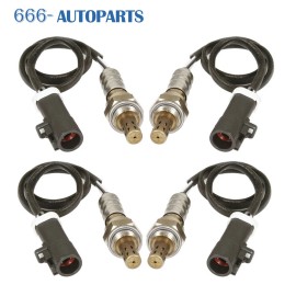 Unbranded 4Pcs For Ford E-150 E-250 F-250 F-350 4.6L 5.4L Upper & Undder Oxygen Sensor O2