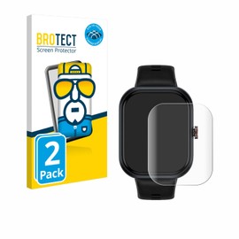brotect 3D Curved Screen Protector compatible with Honor Choice Connected Watch (2 Pack) - Full Screen Coverage