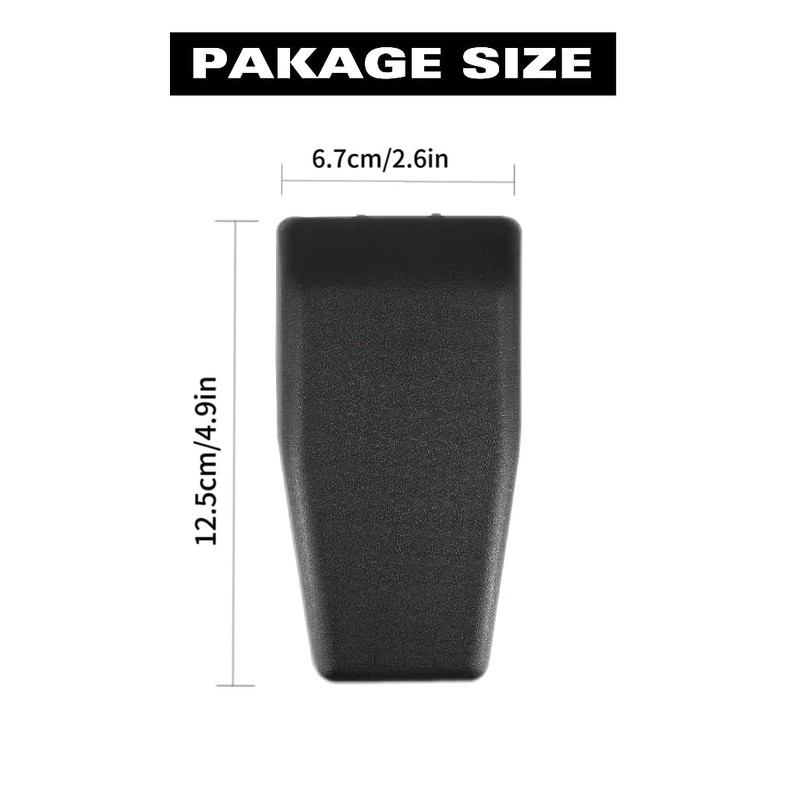 Rear Door Window Liftgate Hinge Cover for 2007-2018 Jeep Wrangler