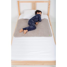 PeapodMats® Waterproof Bed Mat - 3 x 3 Sand Mattress Protector & Pee Pad for Kids & Adults - Bedwetting & Incontinence Reusable Underpad