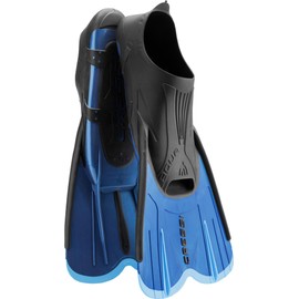 Cressi Unisex Cressi Kid s Agua Short Fins Blue Size 33 Size 34, Blue, Kid 1 2 34 Agua Short UK