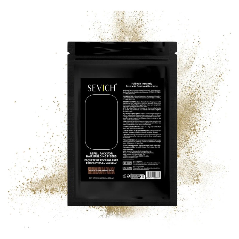 Harmei 100g Fibra Capilar Calvici Barba Cabello Envio Gratis