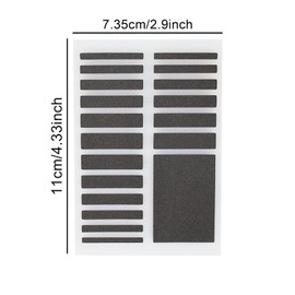 SZCXDKJ 8 Sheets Ring Size Adjuster, 152 Pieces Invisible Ring Sizer Adjuster for Fixing Rings, 4 Colors