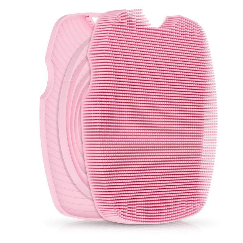 Canroom Silicone Body Scrubber - Anti Zinc Infused-Highly Elastic Bristles