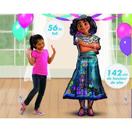 Anagram Giant 56" Encanto Mirabel Airwalker Birthday Party Supplies Foil Balloons Bouquet Decorations