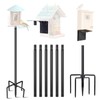 Bird Feeder Pole for Outdoor, 1 Pack 109 Inch Bird