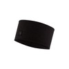 Buff Merino Wide Unisex Adult Headband Solid Black