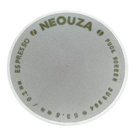 NEOUZA 53.5mm Espresso Puck Screen, 0.2mm Ultra Thin Coffee Filter, 304 Stainless Steel Reusable Mesh for 53/54mm Portafilter Basket, No Coffee Dose Reduction