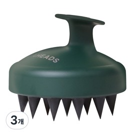 Aheads Hidden Shampoo Brush, 3 pieces / 어헤즈 히든 샴푸 브러쉬, 3개