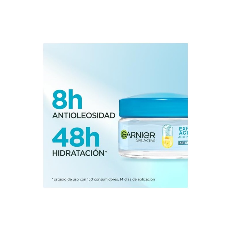 Garnier Express Aclara Gel Hidratante Facial Matificante Anti-Manchas 50ml