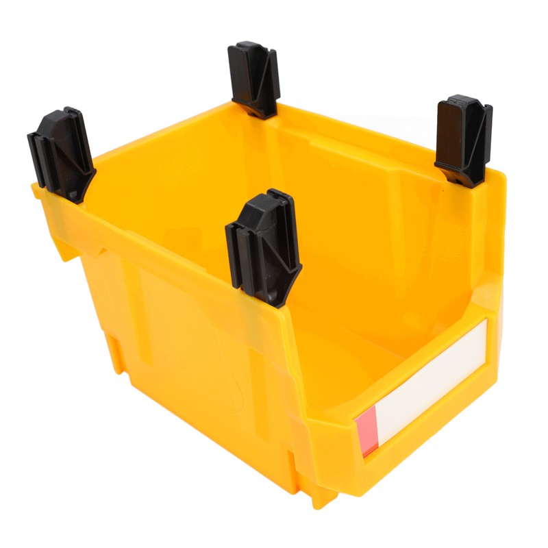 Garage Organizer Bin 377x213x178mm Thickened Slant Mouth Vertical and Back