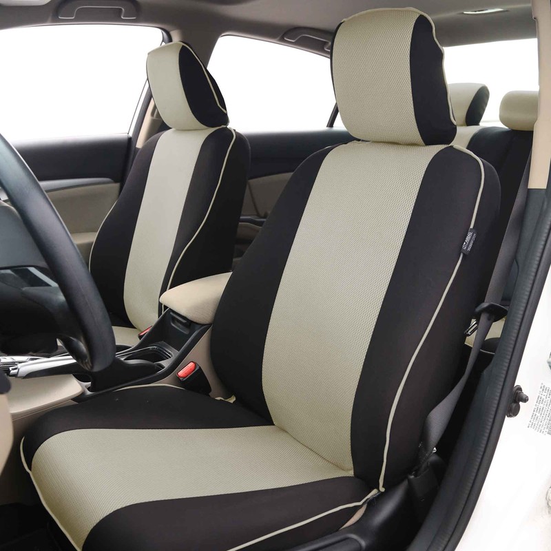 FH Group Car Seat Covers Three Row 8 Seater Cloth