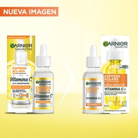 Garnier Express Aclara Sérum Anti-Manchas Concentrado con Vitamina C, 30 ml