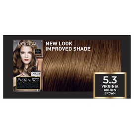 L'Oreal L'Oréal Paris Préférence Permanent Hair Colour - 5.3 Virginia (Light Golden Brown)