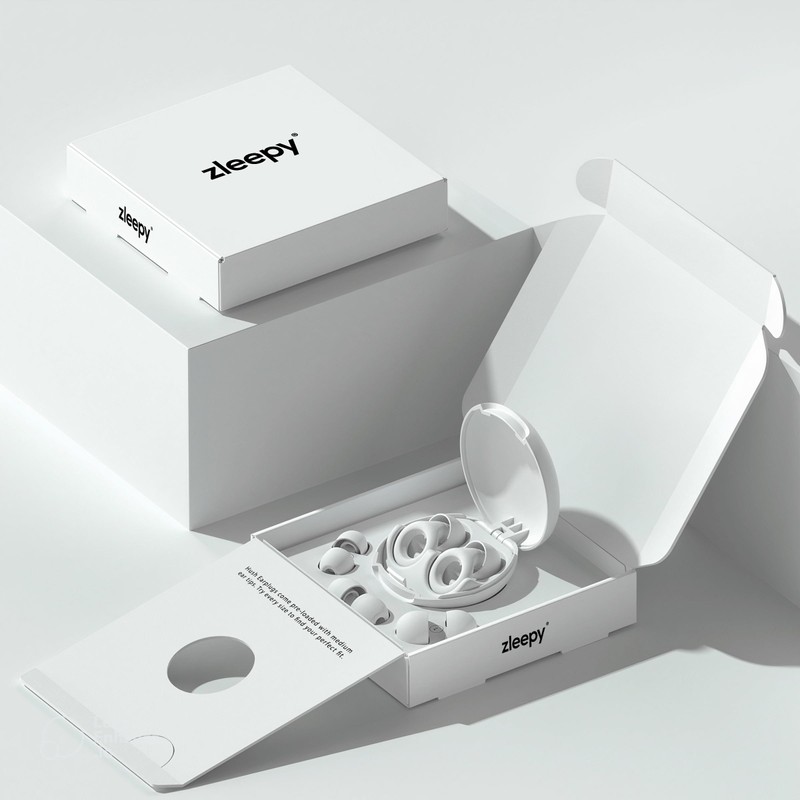 ZLEEPY® Hush+ Earplugs for Sleep | Deeper Sleep | Focus