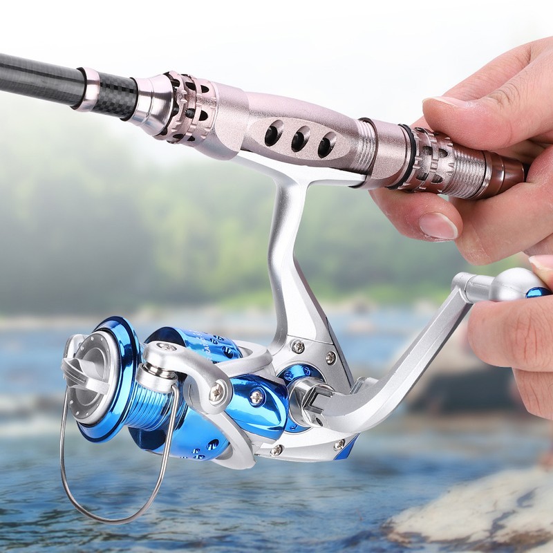 1000-7000 Saltwater Ice Fishing Spinning Reel Sea 5.5:1 Line Wheel