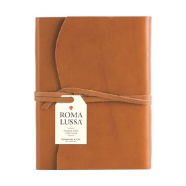 Cavallini Roma Lussa Journals Tan 5 x 7, 416 Softbound Leather