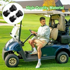 ANSHIN Premium Golf Cart Rear Leaf Spring Bushing Kit for EZGO TXT/Medalist (1994-up) & Club Car DS (1981-up), Includes Sleeves, Replacement Part for 70289-G02/70291-G01, Improve Durability & Comfort