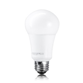 TCP Allusion Series LED A19 60W Replacement (Uses only 9W) Smooth Warm Dimming (2700K to 2000K) Medium Base General Purpose Light Bulb
