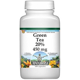 Green Tea 20% - 450 mg (100 Capsules, ZIN: 521739) - 3 Pack