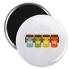 CafePress Spice Rack Magnets 2.25" Round Magnet, Refrigerator Magnet