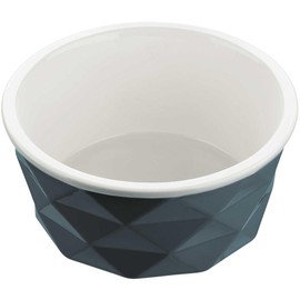 HUNTER EIBY Ceramic Bowl, Feeding and Drinking Bowl, Non-Slip, 550 ml, Blue