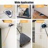 ShinyDew Wall Cleaner Mop with Long Handle, 5-in-1 Wall Cleaning