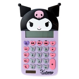 Sanrio Kuromi Face-shaped Key Calculator 633950 One Size