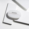 Cepillo de doble superficie Tweezerman para uñas, Paquete de 1
