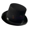 Bonete de Fieltro Negro para Adultos – Sombrero Catrín de