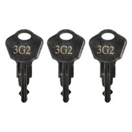 Sentry Safe Replacement Keys Model 1100-Codes 3A2 for Sentry Safe Key (Key 3G2)(3 Pcs)