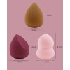 Shinee Makeup Blender Beauty Sponge Set 6pcs- Multi-color