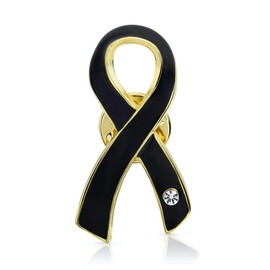 AWARENESS RIBBON Pin Badge SDGs Awareness Ribbon Large Badge, Zinc