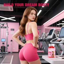 Creatine Gummies 5000mg Creatine Monohydrate with 1000mg Collagen (1 Month Supply) for Men & Women, Vegan & Sugar-Free, Easy Pre/Post Workout Gym Support for Performance and Muscle Power, 60 Count