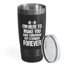 Personal Trainer Black Edition Viking Tumbler 20oz - To Make You - Fitness Instructor Workout Coach Exercise Lover Cardio Lover Gym Coach