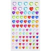 HAIIDOAK Gem Stickers for Crafts, 6 Sheets Self Adhesive Rhinestone