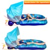 FindUWill Pool Floats with Canopy Adults - Extra Large Pool