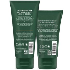 SheaMoisture Beard Care Set – Beard Wash & Full Beard Detangler with Shea Butter & Maracuja Oil, Gifts for Men (2 Piece Set)