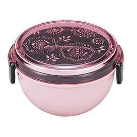 Pink Mon Mode Lunch Bowl Flower 2 Tier