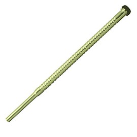 Westbrass D113-03 3/8" x 12" Corrugated Riser for Faucet and Toilet, Polished Brass