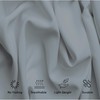 Ev Dekor Single Fitted Sheet Soft 100% Microfiber 40cm extra