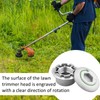 ACTOYS Universal Grass Trimmer Head, ACTOYS Aluminium Mowing Line Head,