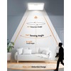 Annaror 12in Motion Sensor Ceiling Light Wired, 3000K 4000K 5000K