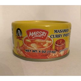 Maesri Thai Masaman Curry Paste - 4 Oz (6-PACK)
